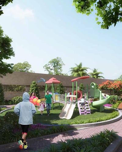 Outdoor Kids Play Area